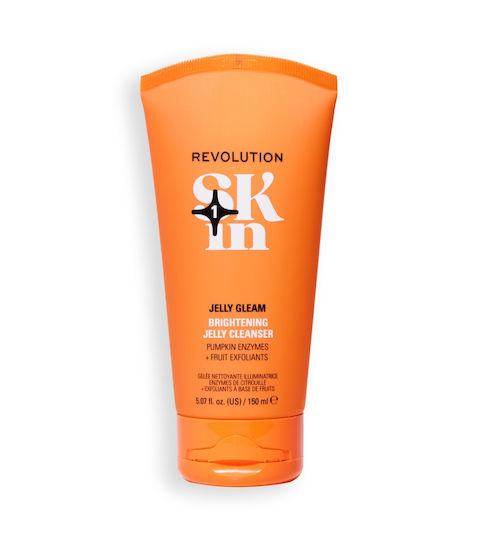 Revolution Skincare Jelly Gleam Ексфолиращ почистващ гел 150 мл