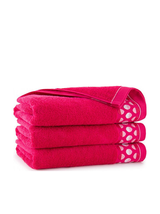 Zwoltex Zwoltex Badetuch 70x140cm Fuchsie Gewicht 450gr/m²