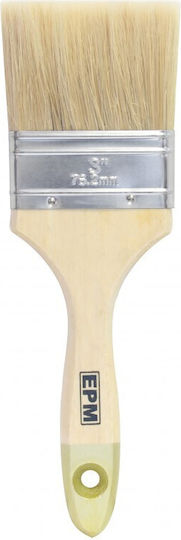 English Flat Brush Gold 25mm 1'' 12 Pcs E-300-1240