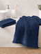 Rebeka Home Σετ Πετσέτες Μπάνιου 2τμχ Dark Blue