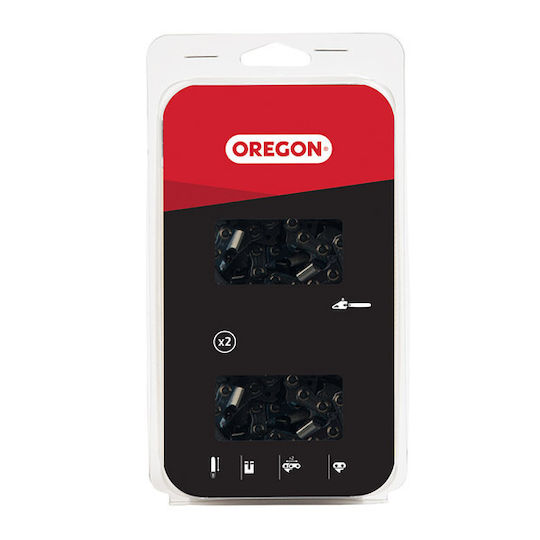 Oregon Lanț de tăiere 3 8" 1.3mm 52 zale Twinpack 2 bucăți