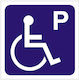 Parking Sign Disabled Tab Tbi-87