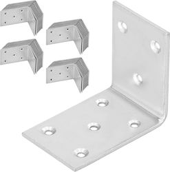Kotarbau Conector de Construcție din Oțel Inoxidabil Galvanizat în Unghi de Dulgher 55 X 45 X 35 Mm Set 50 Bucăți Kotarbau Conector de Construcție din Oțel Inoxidabil Galvanizat în Unghi de Dulgher 55 X 45 X 35 Mm Set 50 Bucăți