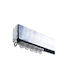 BetterHome Heavy Duty One-Way Curtain Track with Mechanism from Stainless Steel in Silver Colour 80cm MHB-521007-80