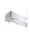 BetterHome Heavy Duty Two-Way Curtain Track with Aluminum Mechanism in White Colour 250cm MHB-521005-250