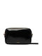 Foil Logo Women's Shoulder Bag Black