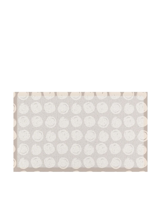 Artsy Mats Πατάκι Εισόδου Αντιολισθητικό Taupe Dot Swirl Καφέ 70x40εκ.