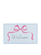 Artsy Mats Non-Slip Doormat Welcome Bow 70x40cm
