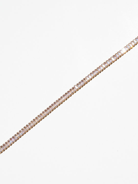 Kaleido Choker από Επιχρυσωμένο Ατσάλι με Ζιργκόν