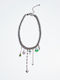 Kaleido Necklace Made of Steel Turquoise