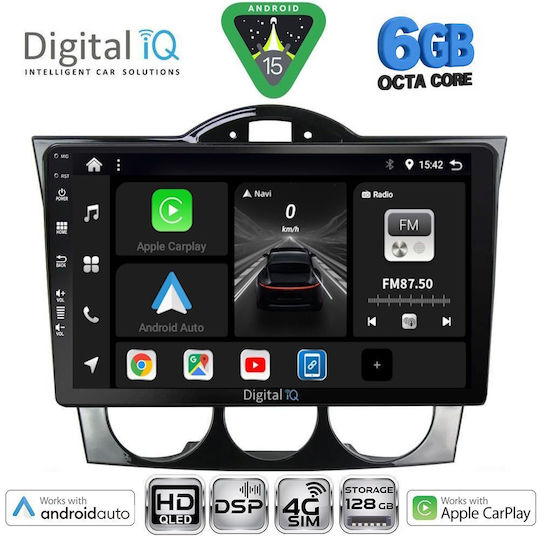 Digital IQ Bxf 17394_cpaa 9-Zoll Multimedia-Tablet Mazda RX-8 Modell 2001-2008