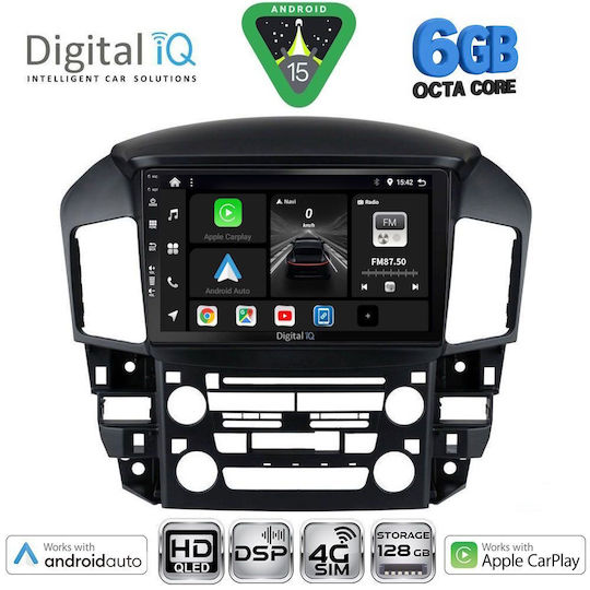 Digital IQ BXF 17344_CPAA Tabletă Multimedia 9 Inch Pentru Lexus RX 300 Model 1998-2003