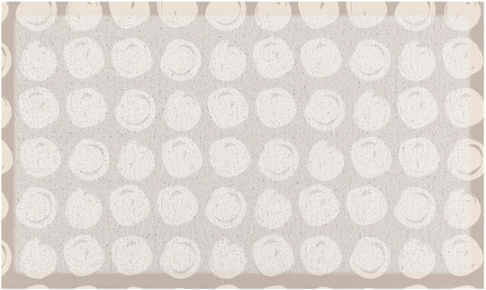 Artsy Mats Πατάκι Εισόδου Dot Swirl Καφέ 70x40εκ.