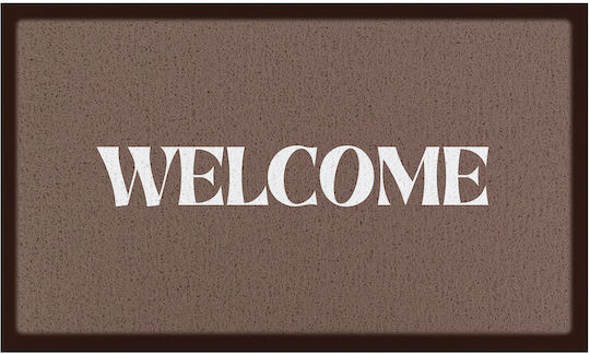 Artsy Mats Входен Килим Welcome Кафяв 70x40см AMDMW-WELCOMEBRWN-7040 Кафяв