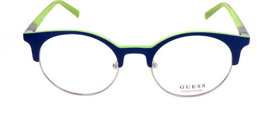 Eyeglasses Guess Unisex Gu3025-91 Lens Bridge Temple 51 21 135 Mm 0027547