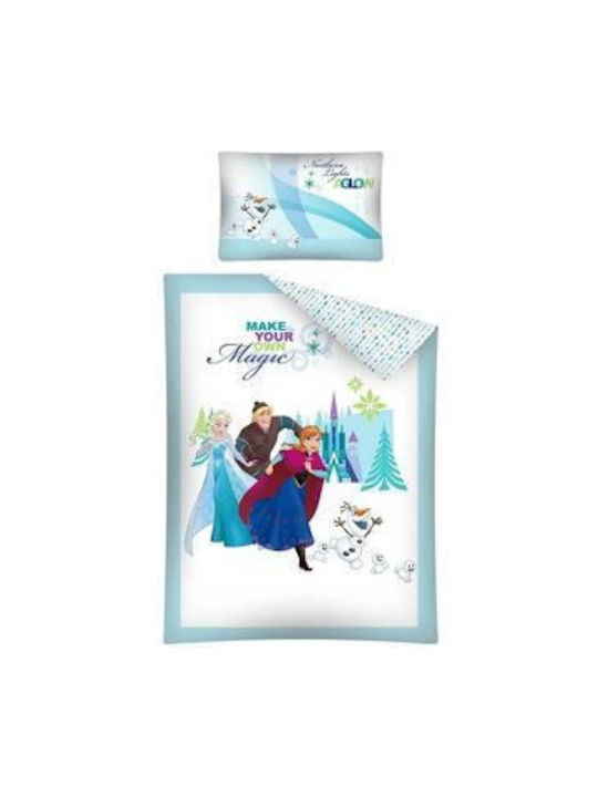 Detexpol Detexpol Baby Bettbezug Set mit Kissenbezug Blau 100x135cm
