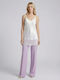 Women's Dress Top with Spaghetti Strap White 003470-White