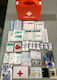 Plastic First Aid Box with Equipment