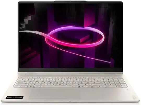 Lenovo Yoga 7 2-in-1 16AGP11 16" OLED FHD+ Touchscreen (Ryzen AI 400 Series-7 445/16GB/1TB SSD/W11 Home) Seashell (GR Keyboard)