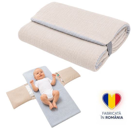 Kidizi Pad portabil de schimbare Bej 78x30cm