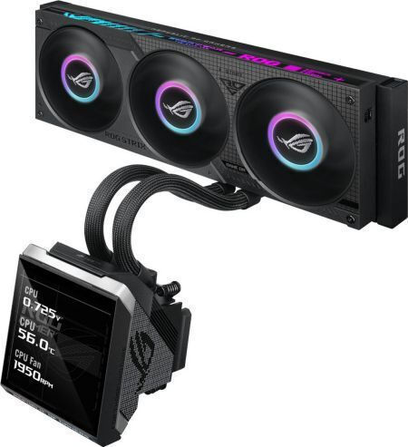 Asus ROG Strix SLC IV 360 AIO CPU Liquid Cooling with 3 120mm Fans and ARGB Lighting