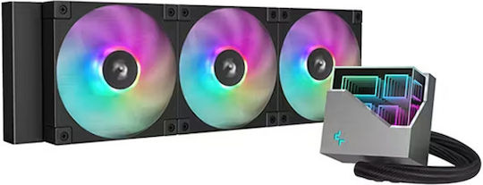 Deepcool LT360 Vision Υδρόψυξη AIO CPU με 3 Ανεμιστήρες 120mm και ARGB Φωτισμό