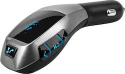 Handsfree System Headset FM Transmitter & Dual USB Car Charger Bluetooth MP3 Player