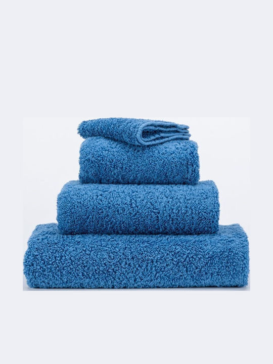 Abyss & Habidecor Badehandtuch Blau