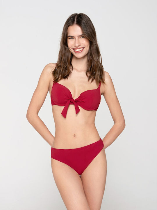Luna Sense Bikini Slip Μπορντο