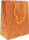 Paper Gift Bag Orange 8x11x5cm 18 Pieces