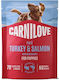 Carnilove Wet Dog Food for Puppies in Pouches with Turkey and Salmon 300gr