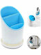 Verk Group Plastic Blue Cutlery Drainer 19x12cm