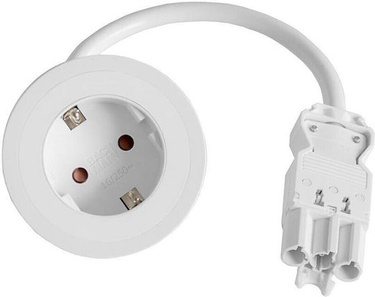 Bachmann Priză Electrică Simplă Albă