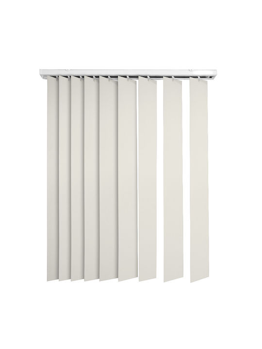 BetterHome 627022 Στόρι Σκίασης Υφασμάτινο σε Εκρού Χρώμα Π80xΥ250εκ.