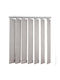 BetterHome 621075 Stoff-Jalousie in Grau Farbe P140xH80cm