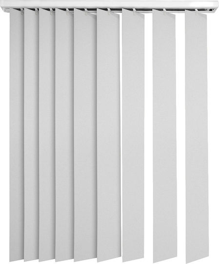BetterHome 625081 Stoff Jalousie Grau 140x140cm MHB-7005-81-Vertical-140x140