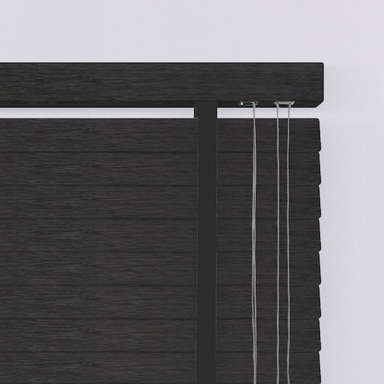 BetterHome 805611 Στόρι Σκίασης Ξύλινο σε Καφέ Χρώμα Π80xΥ250εκ.