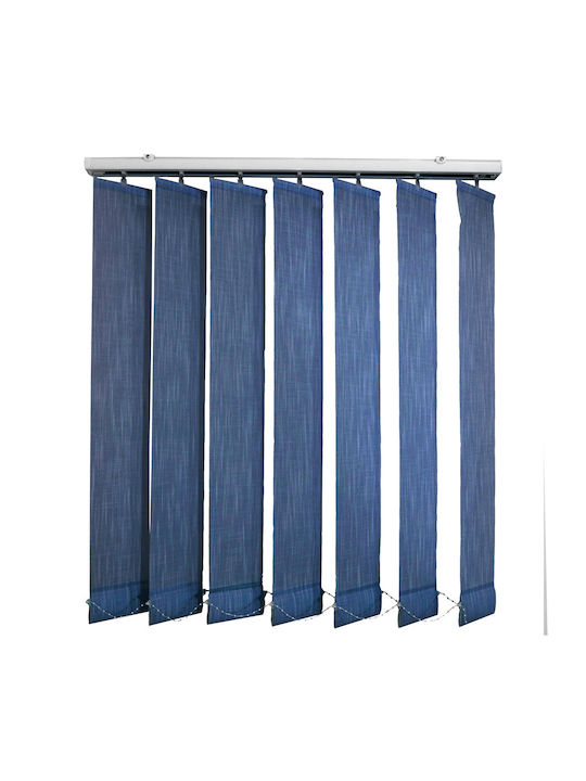 BetterHome 624009 Fabric Window Blind in Navy Blue Colour W100xH80cm