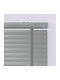 BetterHome 825360 Στόρι Σκίασης Αλουμινίου σε Γκρι Χρώμα Π100xΥ80εκ.