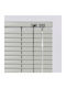 BetterHome 836075 Aluminum Shading Blind In Grey Colour W120xH120cm