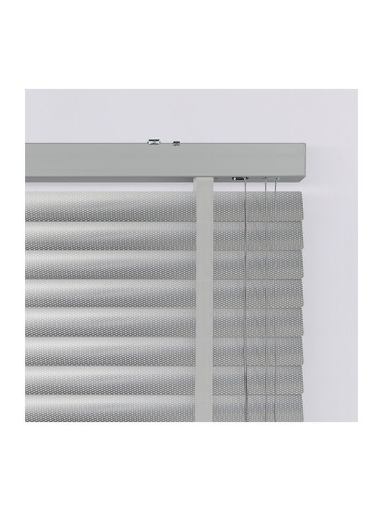 BetterHome 825114 Στόρι Σκίασης Αλουμινίου σε Ασημί Χρώμα Π120xΥ100εκ.