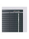 BetterHome 836181 Jalousie & Rollladen aus Aluminium in Grau Farbe P100xH300cm