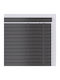 BetterHome 815222 Jalousie & Rollläden Holzrollo in Grau Farbe P80xH120cm