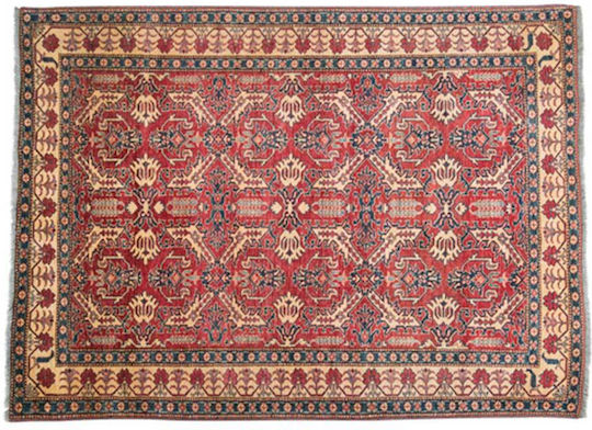 Klassischer Handgefertigter Teppich Shirvan 173x233 cm Rot