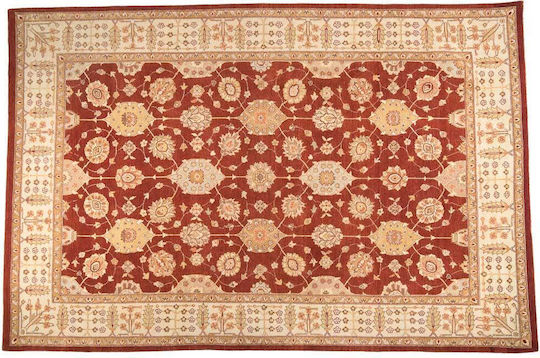Classic Handmade Ziegler Rug 201x289 Cm Beige