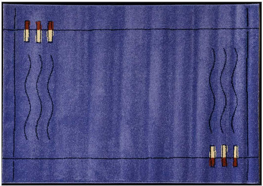 Synthetischer Teppich Axion 5748-190 Blau 120x170 cm Blau