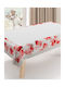 Saint Clair Tablecloth Red 145x145cm