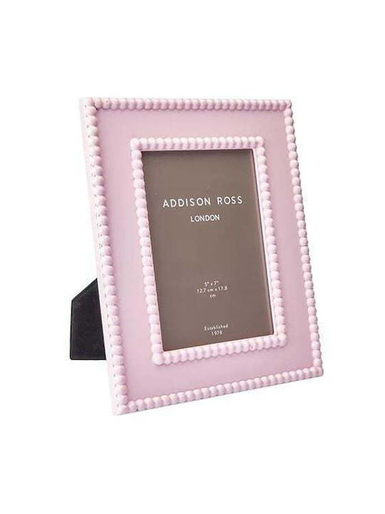Addison Ross Κορνίζα Πλαστική με Ροζ Πλαίσιο