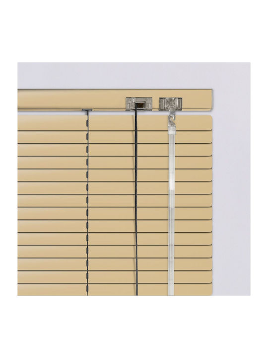 BetterHome 846197 Στόρι Σκίασης Αλουμινίου σε Μπεζ Χρώμα Π120xΥ300εκ.