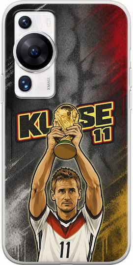 World Stars Collection Case Miroslav Klose Huawei P60 Pro Flexible TPU Transparent Silicone